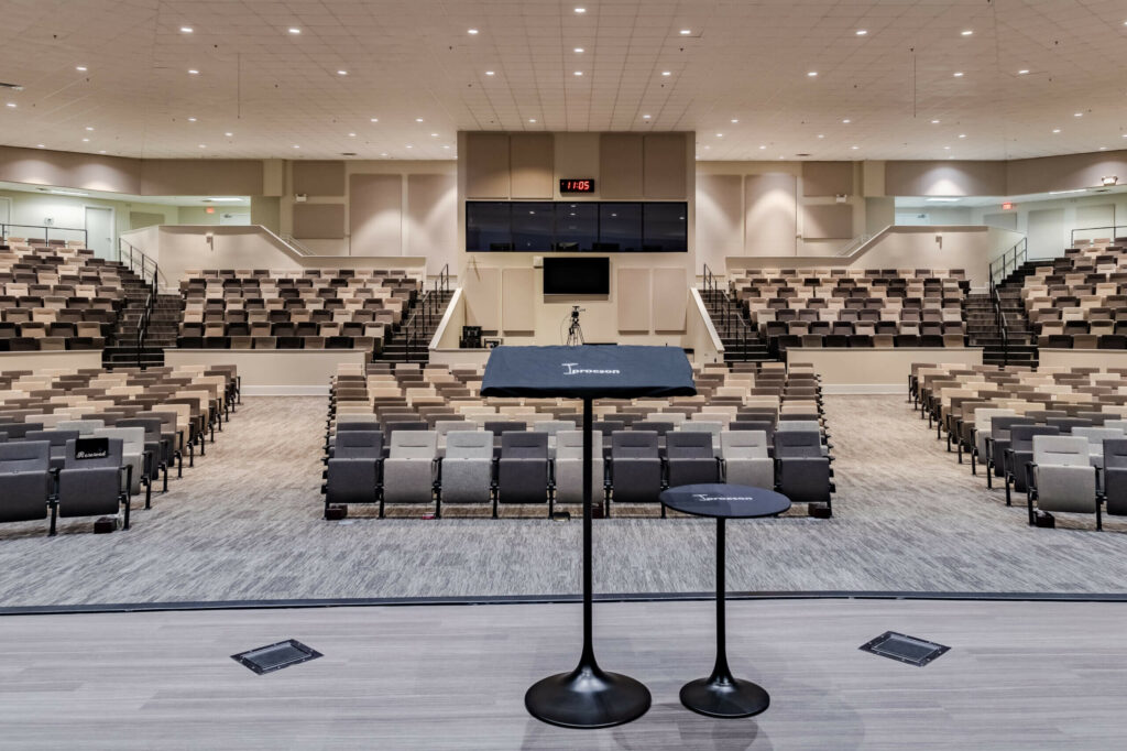 Pentecostal Church Podium Architecture Design by TBA Studio, Pentecostals of the Twin Cities