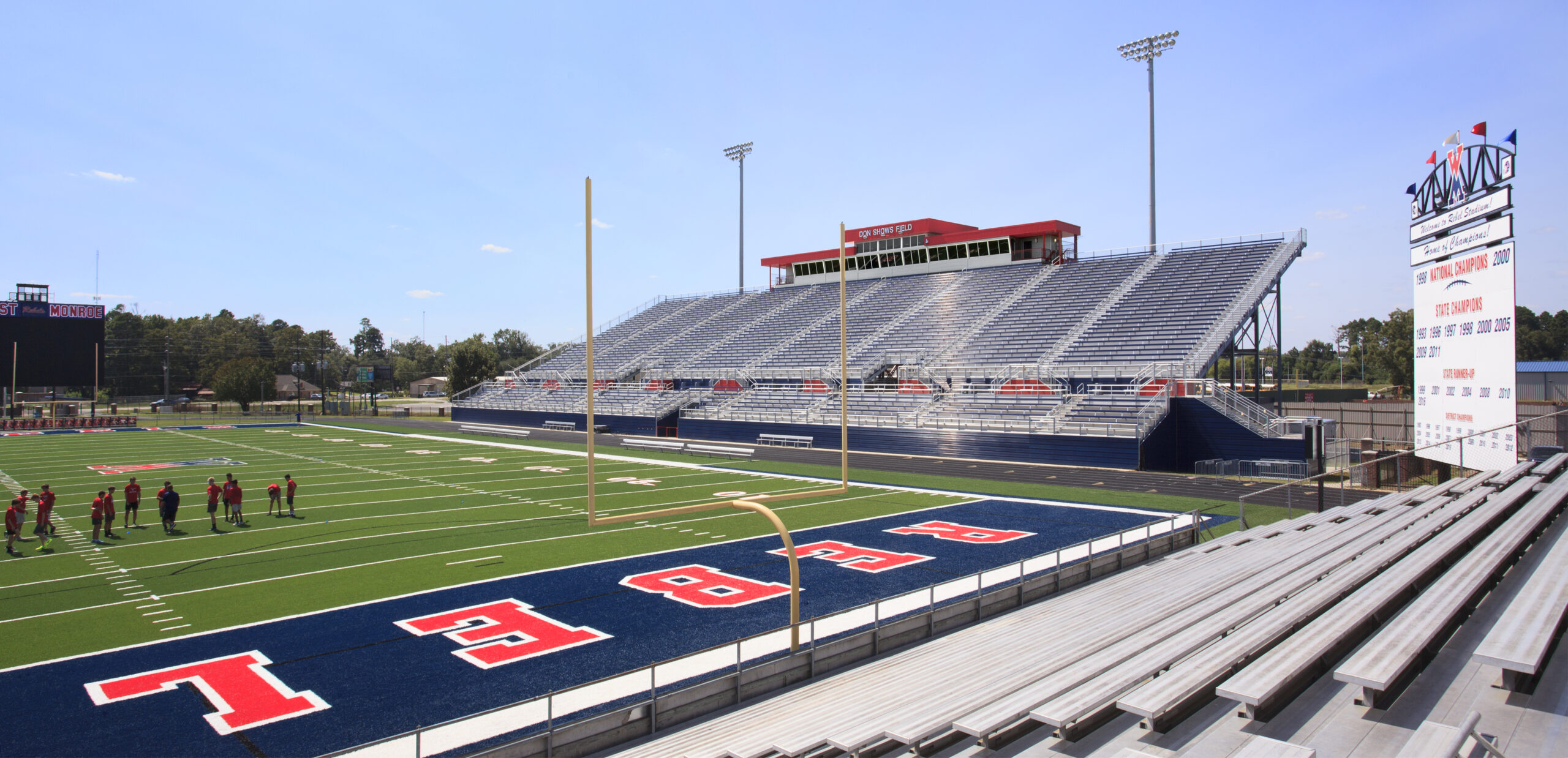 West Monroe High School Football Stadium TBA Studio