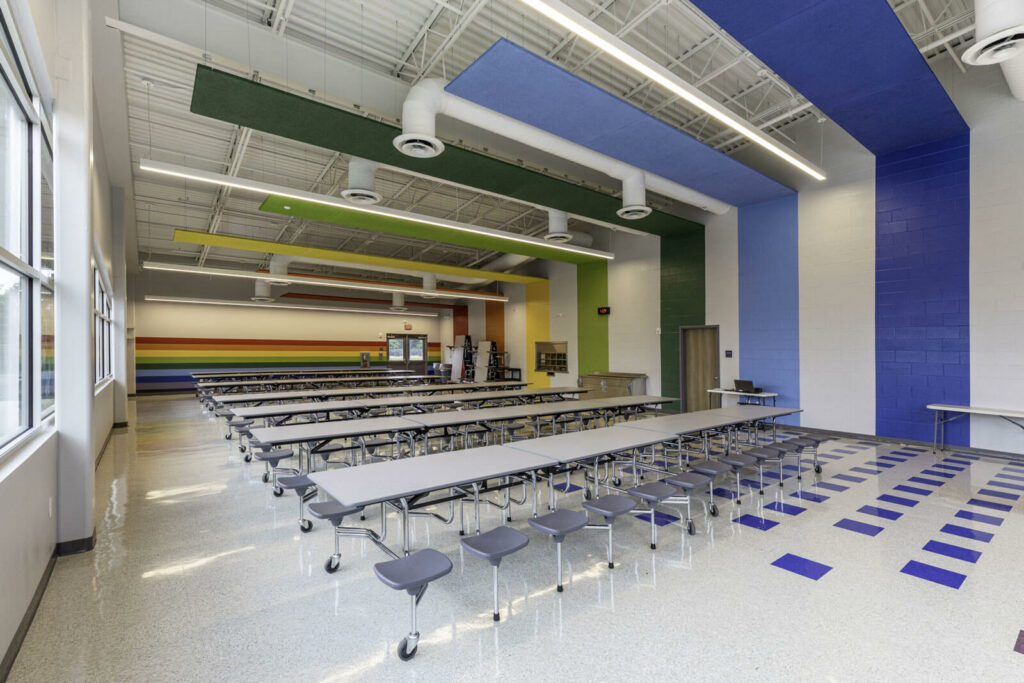 Boley Elementary School Architecture Design Project Cafeteria